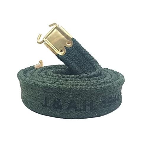 CALYX British WWII Army Lee Enfield SMLE Cotton Sling (D Green, Khaki) Cover