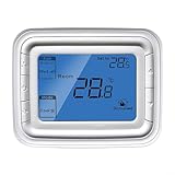 Panel de control remoto de aire acondicionado, pantalla LCD, termostato de temperatura, bobina de aire acondicionado, panel controlador de alambre