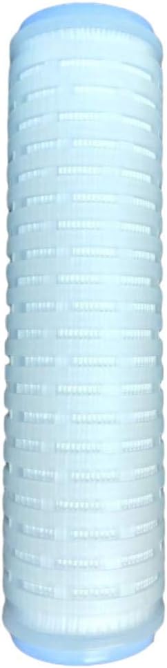0.2 Micron Filter Cartridge Pleated Polypropylene, 2-5/8" x 9-7/8", Submicron