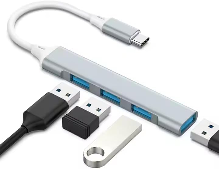 Hub USB C vers USB pour connecter clé et souris sur MacBook - 2