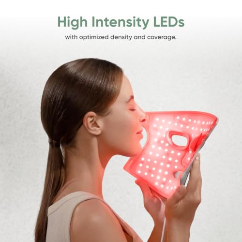 Image of Nanoleaf FDA-Cleared LED Light Therapy Face Mask with 7 Treatment Modes