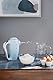 Smeg, HMF01PBEU Electric Mixer, 9 -Geschwindigkeitsniveaus, Turbofunktion, glattes Start -Start -up -System, 4 Peitschen, 2 Ganci -Mixer und umhüllt, 250W, Blau