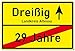 Produktbild SIGN.ature 30 Jahre Ortsausgangsschild als Geschenkidee 30. Geburtstag 29 Jahre Rum endlich 30 Geburtstagsparty Schild Kunststoff 3 mm Hartschaumplatte 20 x 30 cm (Dreißig Landkreis Altesau gelb)