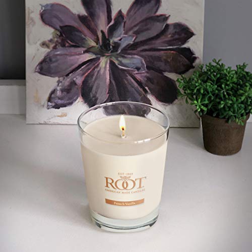 Root Candles Honeycomb Veriglass Scented Beeswax Blend Candle, French Vanilla Large #TOP6