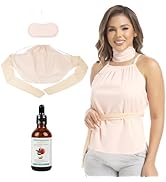 Castor Oil Vest Pack, Castor Oil Packs Wrap, 2Oz Organic Castor Oil Cold Pressed Glass Bottle, So...