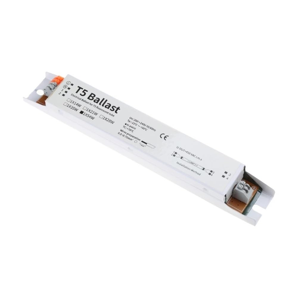 Elektroniczne stateczniki szerokonapięciowe T5 do lamp fluorescencyjnych 220-240 V, z natychmiastowym startem, wysyłki bezpośredniej (7)(4)