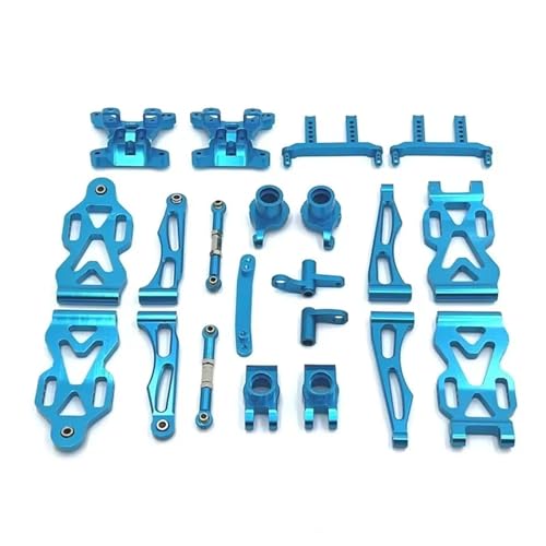 RC�J�[�̕i���� For SCY 16101 16102 16106 16201 For JJRC Q130A Q130B Q141 Q117 1/16 RC�J�[ ���^���A�b�v�O���[�h�p�[�c�L�b�g �t�����g ���A�A�[�� �X�e�A�����O�J�b�v(Blue)