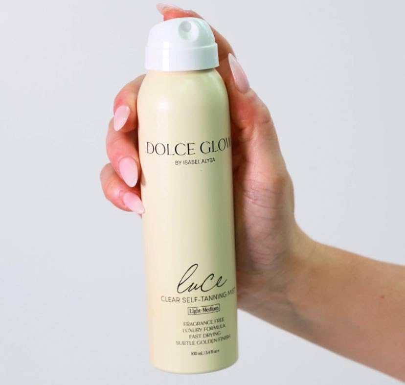 Amazon.com: DOLCE GLOW Luce Clear Self-Tanning Mist Mini (Travel