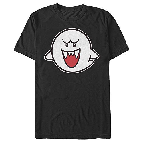 Nintendo Men's Super Mario Boo Character Portrait T-Shirt