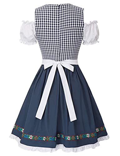 Kate Kasin Women's German Dirndl Dress Costumes for Traditional Bavarian Oktoberfest Carnival Halloween2