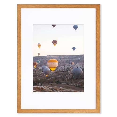 Marsmiles 12x16�C���` �ؐ��ʐ^�t���[�� �č��� �i�`�������I�[�N ���C�� �t�H�g�t���[�� �v���L�V�K���X�t�� �ʐ^�W���p 8.5x11�C���` �}�b�g�Ȃ� 12x16�C���` �`�[�N�� 1�p�b�N