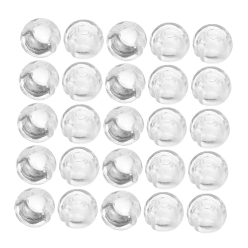 iplusmile 50 Piezas Unidades Topes Transparentes para Cadena con Cuentas para Cortinas Verticales Clips de Fijación Ligeros y Compactos para Persianas Accesorios de Recambio Fiables y