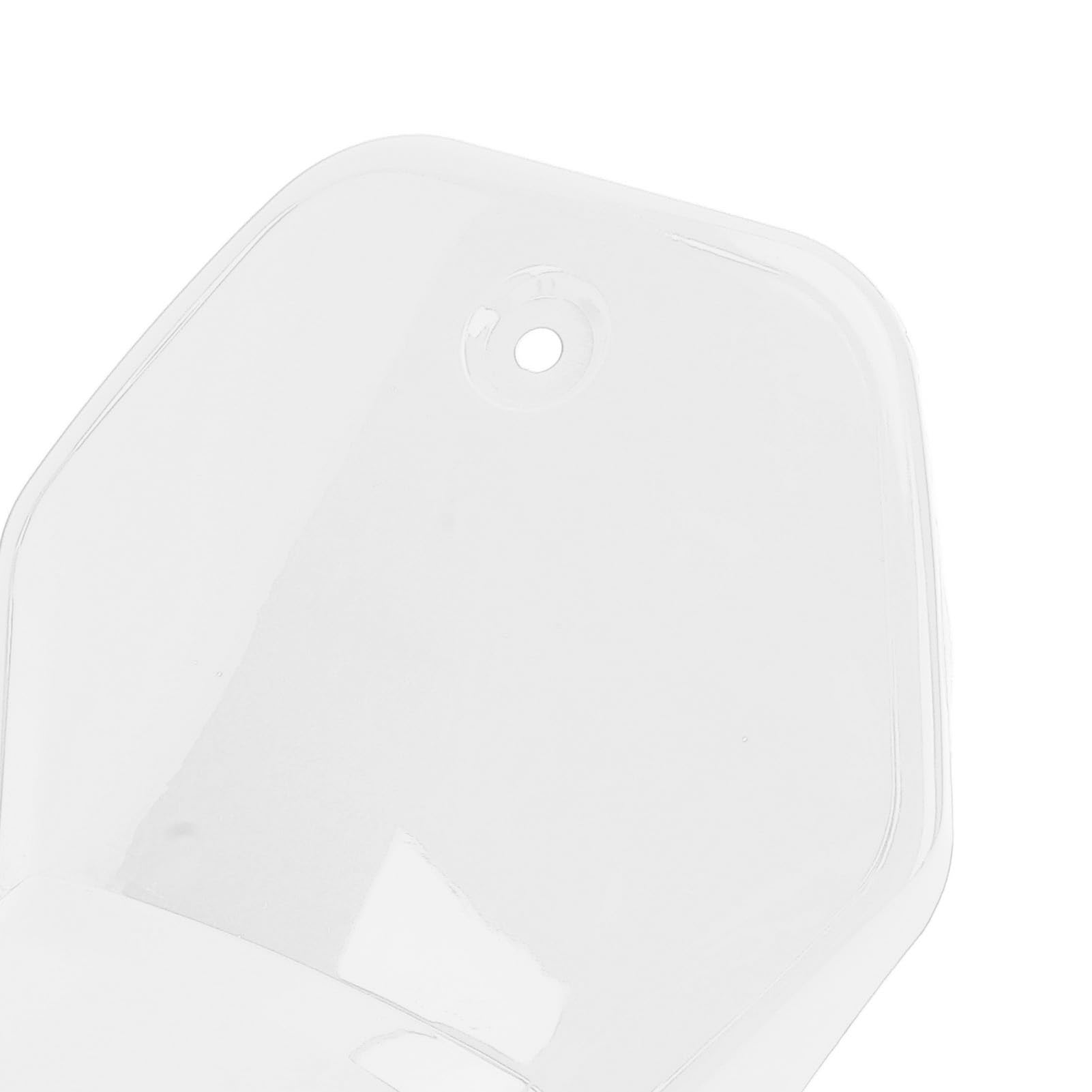 Motocykl Vordere Splash Guard, Dirt Bike Front Machuard Zapobiega Długotrwałej Poprawie Bezpieczeństwa jazdy. (WHITE)