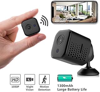 Hidden Camera Wireless, Novosun Portable Mini Spy Camera,WiFi 1080P Nanny Cams, Security Camera