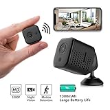 Hidden Camera Wireless, Novosun Portable Mini Spy Camera,WiFi 1080P Nanny Cams, Security Camera for Home and Outdoor (with Cell Phone APP)