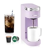 CHULUX Slim Single Serve Coffee Maker for K Pods, One Cup Coffee Maker Fits...