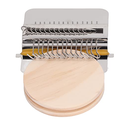 14 Hooks Small Weaving Loom Kit, Darning Loom Speedweve Type Weave Tool for Beginners Quickly Mending Jeans Repair Holes - Image 3