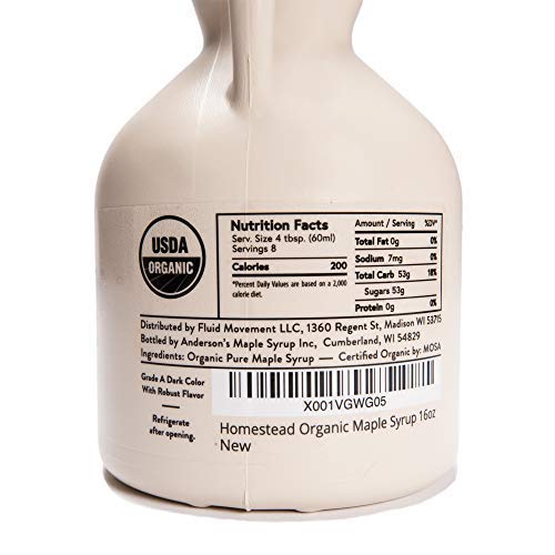 FM Homestead Organic Maple Syrup (16 ounce) - Thumbnail 6