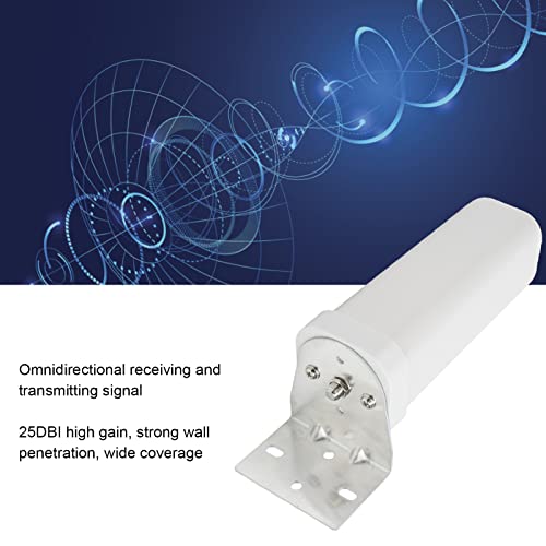 KJ-028 Antenna a Barilotto Omni per Esterni IP67 Impermeabile 5V 25dBi Antenna TV di Segnale HD ad Alto Guadagno 1080P