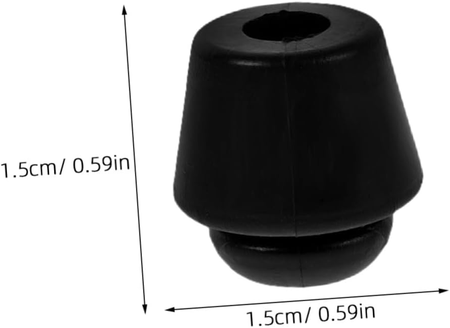 Garneck 10pcs Car Door Damping Rubber Pads Engine Hood Stop Buffer Cushion for Shock Absorption Versatile Bumper Dampers for Trunk and Door