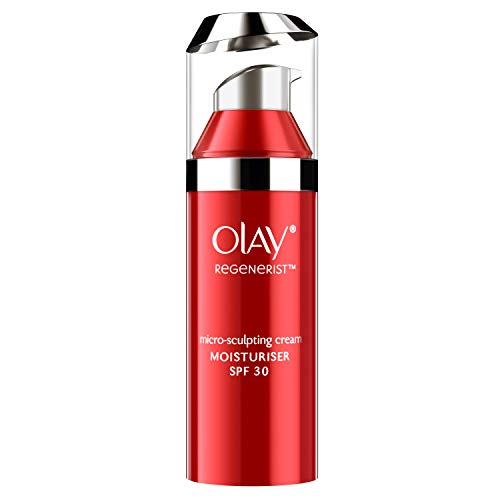 Image of Olay Day Cream Regenerist Microsculpting SPF 30, 50g and Olay Regenerist Advanced Anti-Ageing Revitalizing Night Skin Cream, 50g