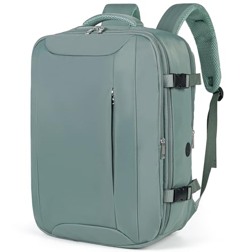 Hayayu Mochila Viaje Cabina Avion 40x30x20 Maletas de Viaje Cabina 40x30x20 Mochila Ordenador 14 Pulgadas Equipaje de Mano 24L Mochilas Tipo Casual con Bolsillo Antirrobo