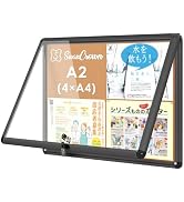Amazon | Swansea 掲示板 屋外 防水 マグネットボード壁付 屋外掲示板