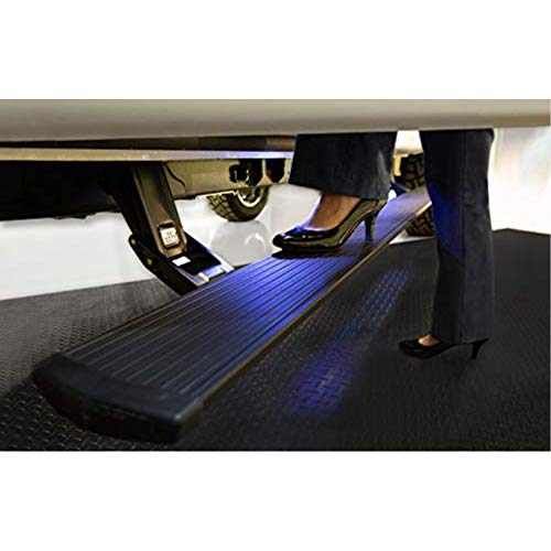 AMP Research 76136-01A PowerStep Electric Running Boards Plug N Play System for 2019 Ford Ranger, Supercrew/Supercab , Black - Thumbnail 4