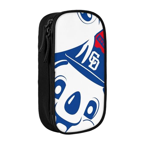 中日ドラゴンズ(6)ボックス ペン箱 文具 収納 学生 鉛筆ケース 小物入れ ファッション お祝い プレゼント 筆箱 ペンケース 多機能ペン袋 Black