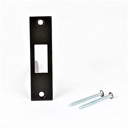 Door Reinforcement | Deadbolt Strike Plate Reinforcer | Anti Kick Door | Two Post Strike Plate | Tuff Strike | Oil Rubbed Bronze #TOP2
