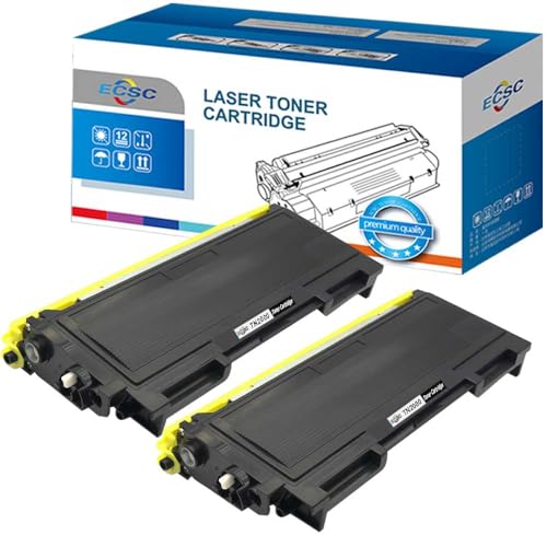 Toner TN2000 compatible Brother DCP-7010 HL-2030 Fax-2820 noir x2
