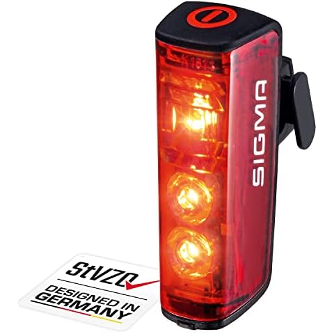 SIGMA SPORT - Blaze | LED Fahrradlicht | StVZO zugelassenes, akkubetriebenes Rücklicht mit Bremslicht Cover