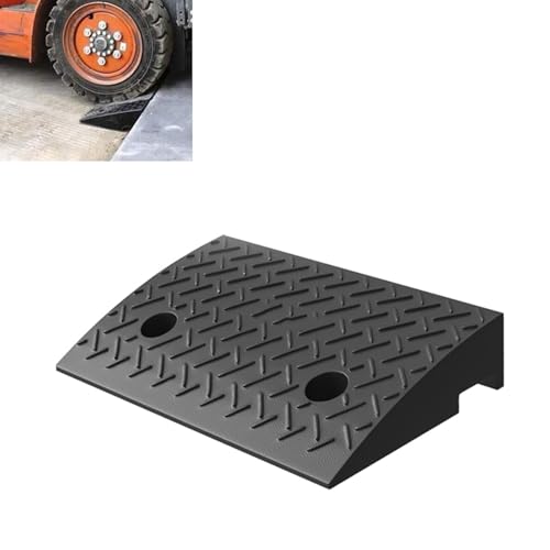 Rampa de Goma Resistente Capacidad 6600 lbs para Autos y Motos miniatura 1
