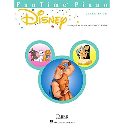 FunTime Piano Disney: Level 3A-3B Cover