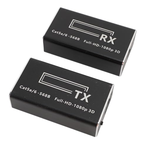 Extensor de Interfaz Multimedia HD de 196 pies sobre Cat6 en aleación de aluminio 4