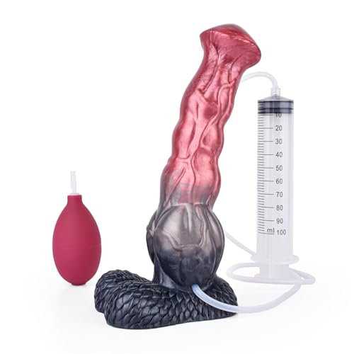 Gode jet de sperme et forme cheval pour une stimulation vaginale intense