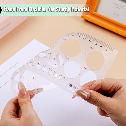 Image of Mr. Pen- Circle Template, Circle Stencil, Circle Template for Drawing Stencils, Geometric Stencils