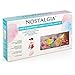 Nostalgia Hard Candy & Sugar-Free Candy Cotton Candy Party Kit, 60 Candies, Flossing Sugar, Includes 24 Cones