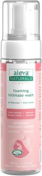 Foaming Feminine Wash |For Intimate Areas |Self-Foaming Pump |pH Balanced |Cleanses and Refreshes |Made with Natural and Organic Ingredients |Dermatologist & Gynecologist Tested |6.7 fl.oz / 200ml