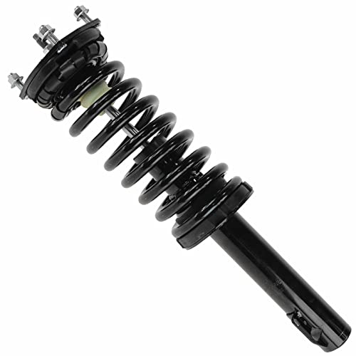 Image of TRQ Front and Rear Complete Strut Assembly & Shock Absorber Kit Leveling Kit Shock & Spring Strut Assembly Compatible with 2006-2010 Jeep Commander 2005-2010 Grand Cherokee