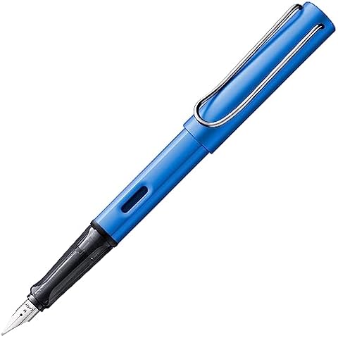 LAMY AL-star Oceanblue Fountain Pen with Ergonomic Grip Cover