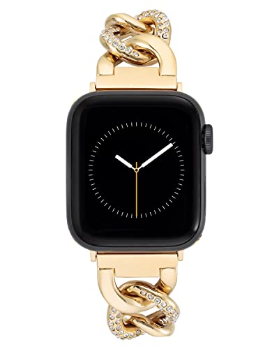 Image of Anne Klein Fashion Chain Bracelet for Apple Watch, Secure, Adjustable, Apple Watch Replacement Band, Fits Most Wrists
