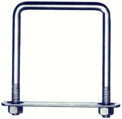 Square U-Bolt [Set of 10] Size: 6" x 9"