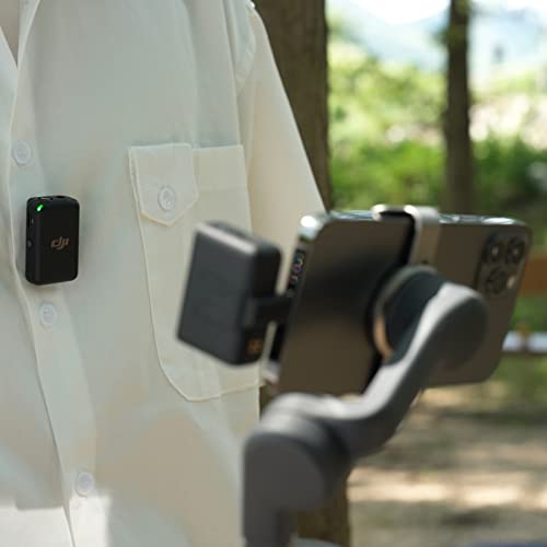 Dji Osmo Mobile 6 Vlog Combo - Intelligent Smartphone Stabilizer, Equipped With A Dji Mic (2 Tx + 1 Rx + Charging Case), Wireless Microphone For Pc, Iphone, Record Interview, Youtube, Vlogs #TOP2