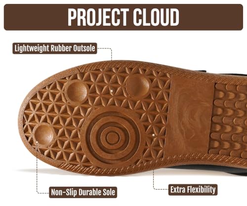Image of Project Cloud Non-Slip Fashion Sneakers for Women, Lace-Up Shoes | Memory Foam Insole Trendy Womens Footwear - Comfortable Casual Womens Sneakers - Stylish Shoes Women Breathable Footwear