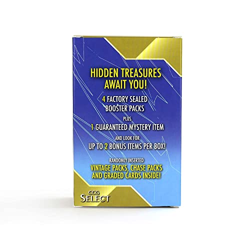 Ccg Select Hidden Treasures Mystery Box | 4 Booster Packs | + Guaranteed Bonus Items | Compatible With Pokemon Cards #TOP5