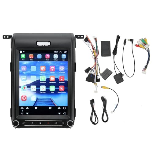 Pantalla táctil estéreo de automóvil Torvex, pantalla de navegación GPS de 12.1in compatible con 2009-2014, Bluetooth Multimedia Pantalla Unidad (1+32G)