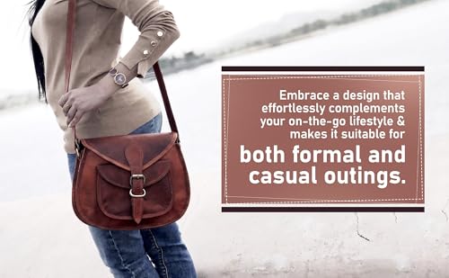 Firu Vintage Style Crossbody Satchel