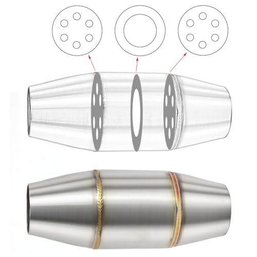 Universal Exhaust Resonator DB Killer Silencer