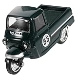 Modèle de voiture rétro : la dureté de l'alliage et de la matière plastique peut empêcher qu'il ne se déforme pas facilement sous une usure normale.